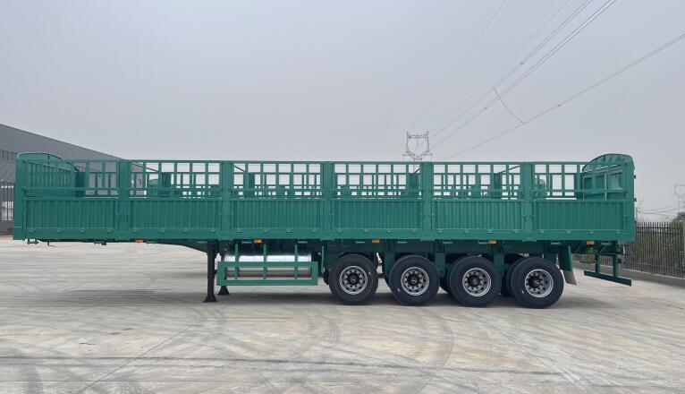 仓栏式半挂车-四轴