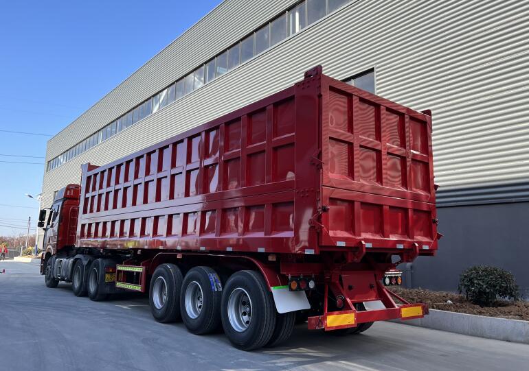 关于自卸式半挂车的特点，了解多少呢？