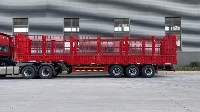 仓栏式半挂车（鹅颈）