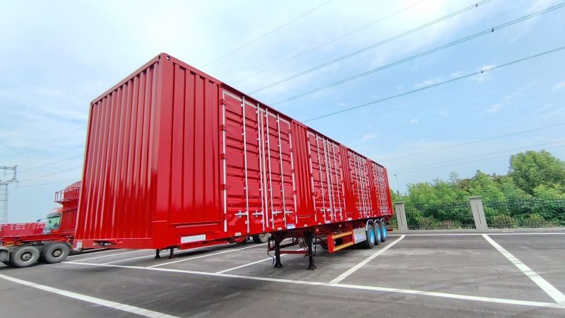 骨架集装箱半挂车