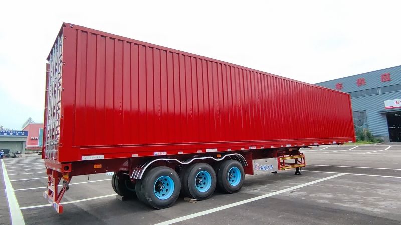 骨架集装箱半挂车