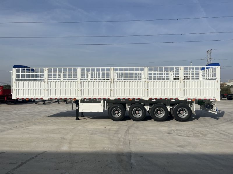 仓栏式半挂车-四轴