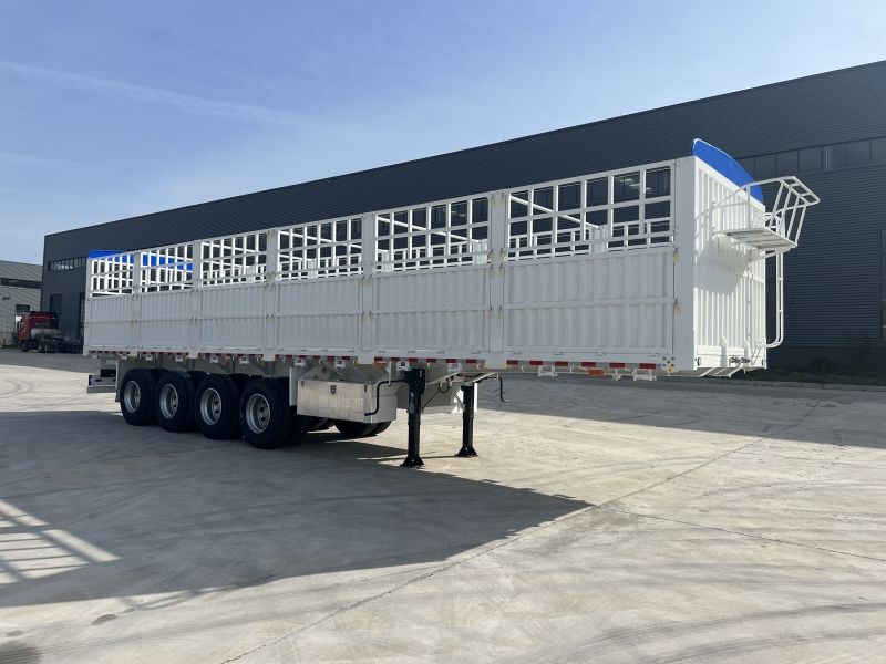 仓栏式半挂车-四轴