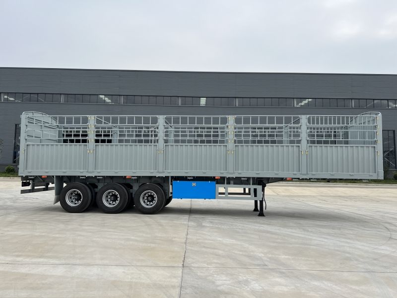 仓栏式半挂车-三轴