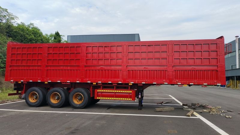 重型侧翻自卸半挂车