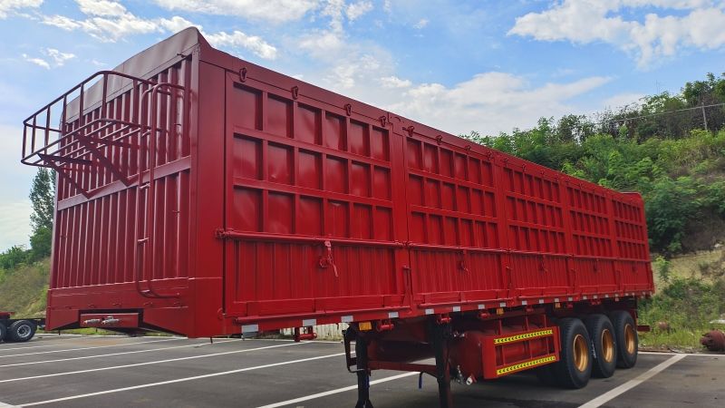 重型侧翻自卸半挂车