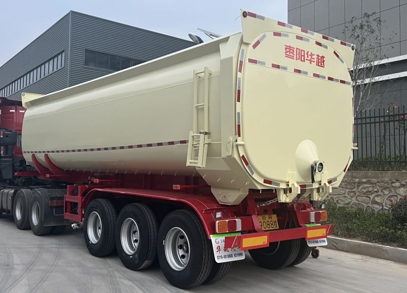 罐式后翻自卸半挂车