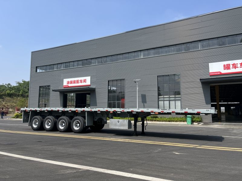 平板半挂车-四轴