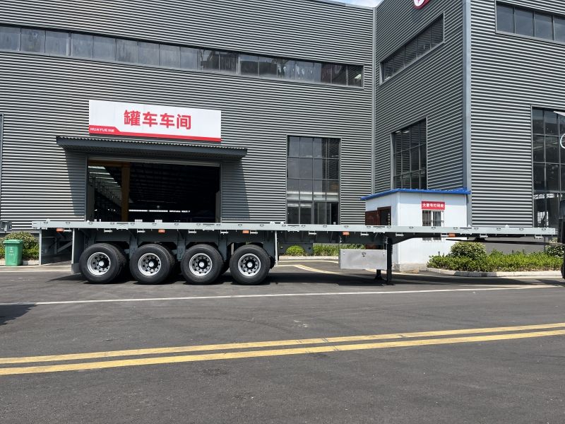 平板半挂车-四轴