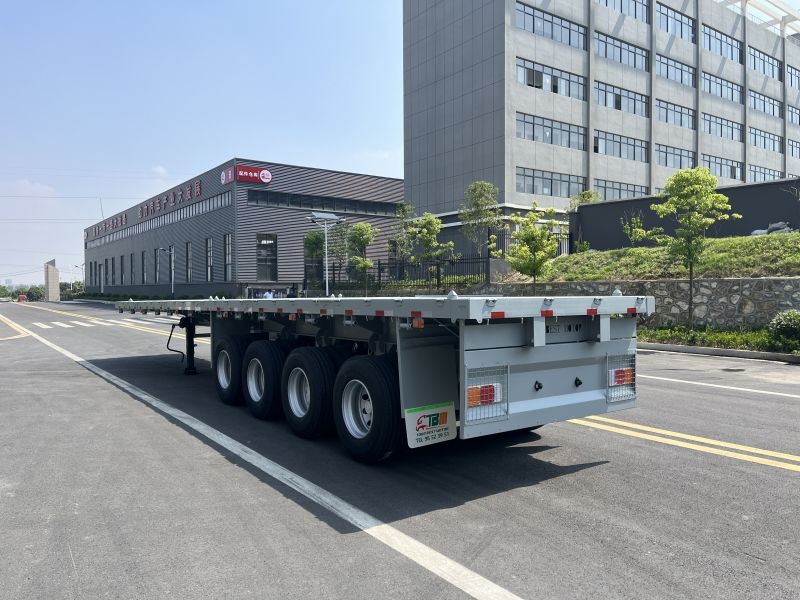 平板半挂车-四轴